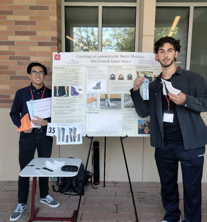 3D-printed brace prototype